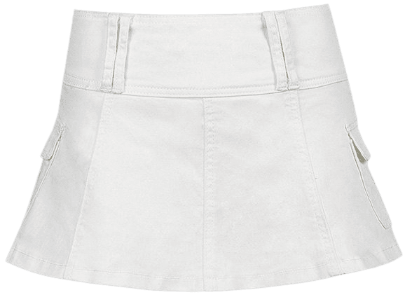 2021 Denim Skate Mini Skirt White M In Skirts Online Store. Best Lace Mini Dress For Sale | Emmiol.com