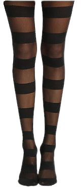 Blackheart Wide Black Stripe Tights | Dressed To Kill | Striped tights, Black tights, Opaque stockings
