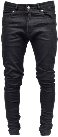 black denim jeans