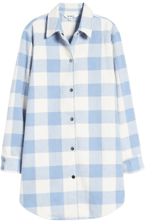 BB Dakota Eldridge Oversize Buffalo Check Shirt Jacket | Nordstrom