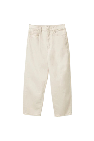 BARREL-LEG JEANS - off-white - Jeans - COS GR