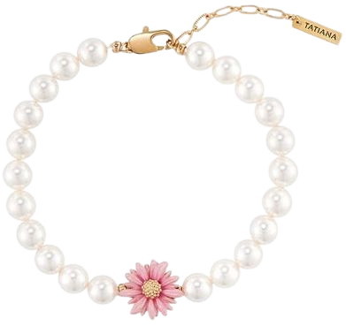 Color Daisy Pearl Bracelet 7 Colors_BR1013 | W Concept