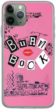 Amazon.com: Generic Phone Case Burn Book Mean Girls Compatible with iPhone 12 11 X Xs Xr 8 7 6 6s Plus Mini Pro Max Samsung Galaxy Note S9 S10 S20 Ultra Plus, Transparent : Cell Phones & Accessories