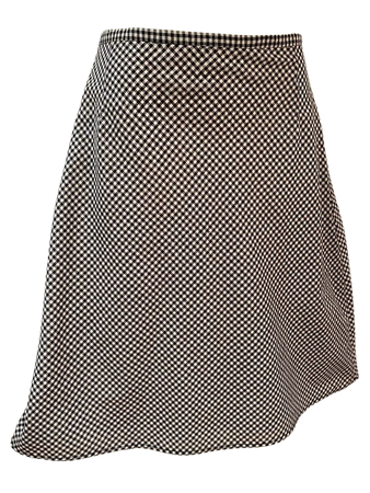 high sierra print skirt