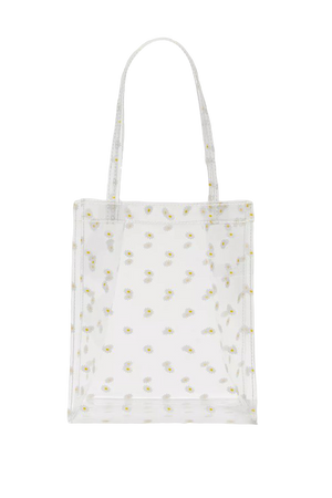 Printed Clear Mini Tote Bag | Urban Outfitters