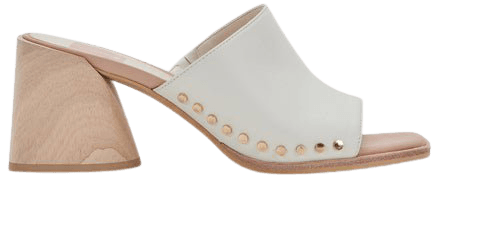 AMINO HEELS IN WHITE LEATHER – Dolce Vita