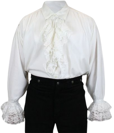 men’s Victorian era shirt