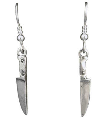 knife earrings