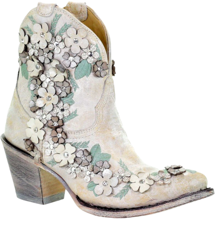 Floral Corral Booties