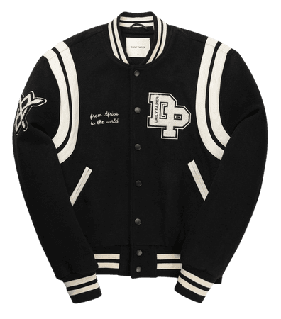 Black Hobe Varsity Jacket – Daily Paper Worldwide