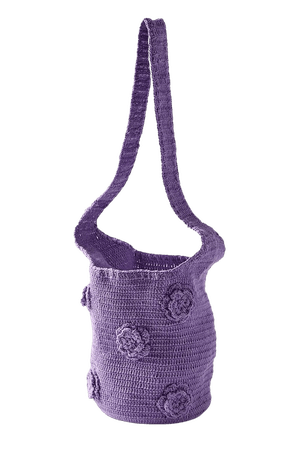 Crochet Woven Shoulder Bag | Urban Outfitters