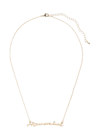 Zodiac necklace - Aquarius - Necklaces - Monki WW