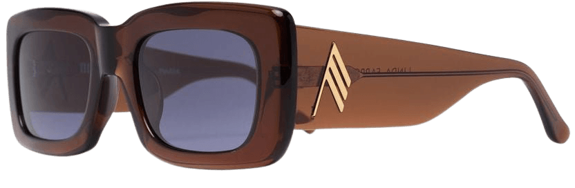 The Attico Marfa rectangle-frame Sunglasses - Farfetch
