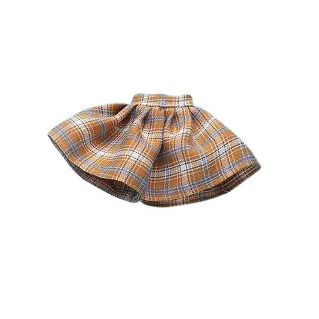 1pc Doll Clothes Handmade Fashion Plaid Pleated Skirt Student Uniform Short Skirts Dress Doll Clothes For 1 6 Doll Accessories Doll Not Included | Free Shipping, Free Returns | Temu