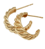 mejuri croissant hoops