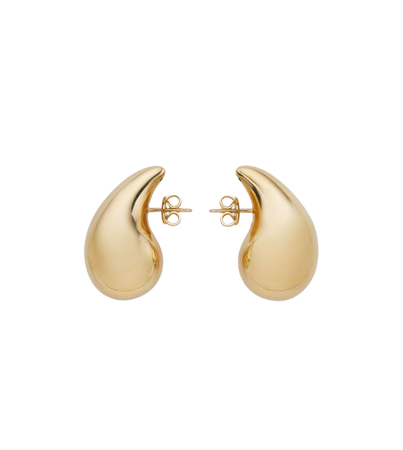 Bottega Veneta Women's Drop Earrings in Yellow Gold. Shop online now.
