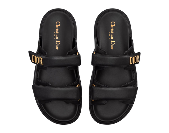 Dior black sandals