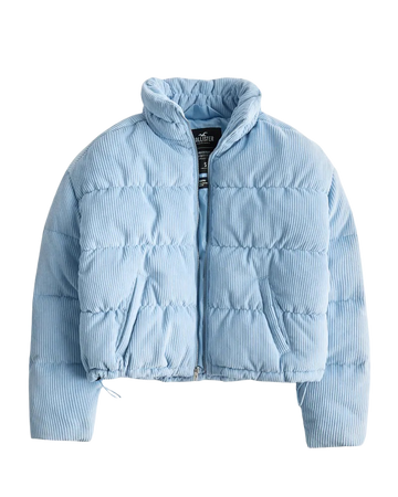 Hollister Blue Corduroy Jacket