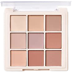 Amazon.com : 9 Colors Matte Eyeshadow Palette, Highly Pigmented Long Lasting Matte Nude Shimmer Eyeshadow Pallet,Beige Earth Neutral Smoky Waterproof Cosmetic Eye Shadows : Beauty & Personal Care