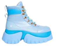 Crybaby Blue Vilun Platform Boots