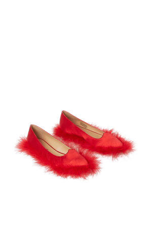 Pointed Flats - Red