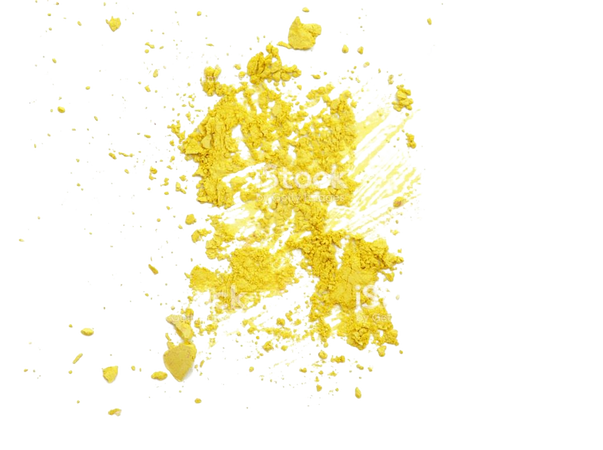 yellow powdered background