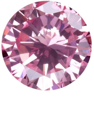 Natural Pink Diamond Round 0.10 ct Polished