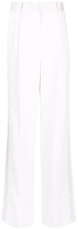Ermanno Scervino high-waisted satin trousers - FARFETCH