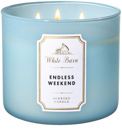 Endless weekend bath and body works candle