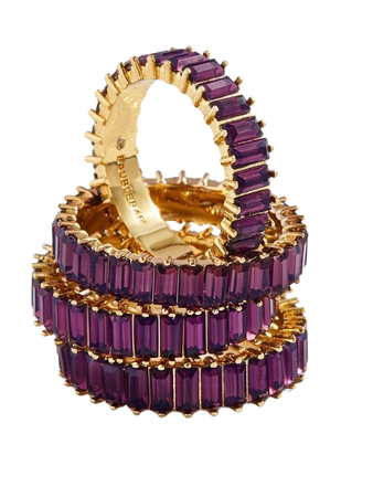 purple rings