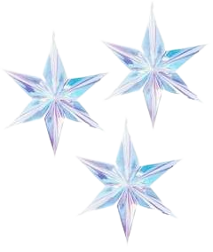 Iridescent Star Decorations – Momo Party