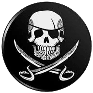 pin pirate skull - Google Search