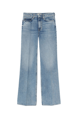 Flared High Jeans - Light denim blue - Ladies | H&M US