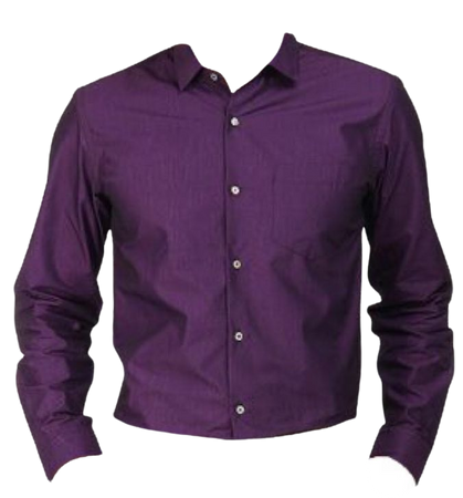 men’s elegant purple dress shirt