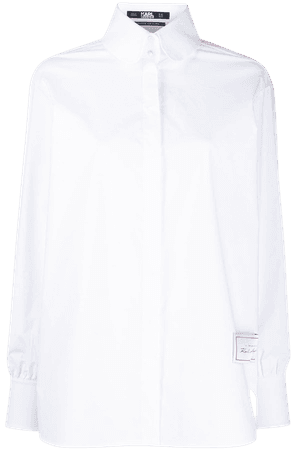 Karl Lagerfeld The Essential White Shirt - FARFETCH