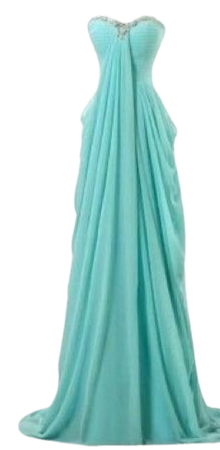 teal dress