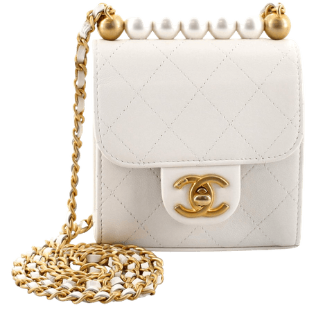 Pre-Owned Chanel Chic Pearls Mini Bag By Moda Archive X Rebag | Moda Operandi