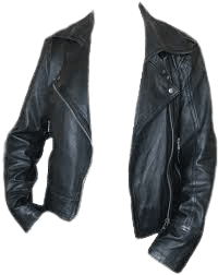 90s grunge leather jacket