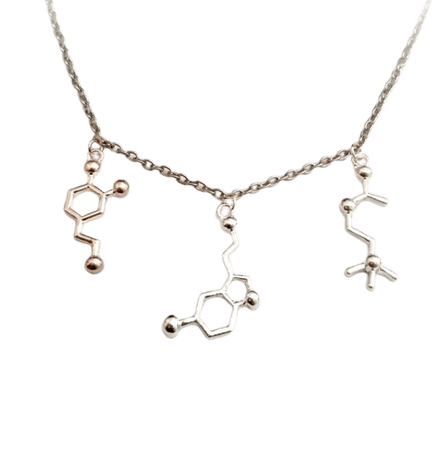 Trinity Molecule Necklace