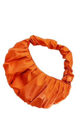 Burnt Orange Oversized Ruched Shoulder Bag | PrettyLittleThing USA