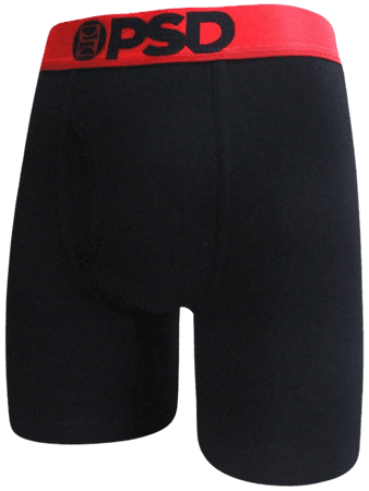 Modal Black/Red | PSD Underwear