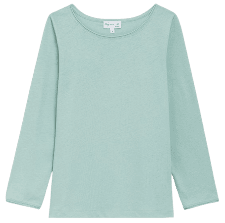 sea green 3/4-length sleeves Australie t-shirt