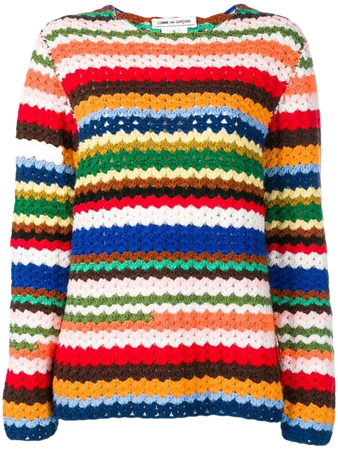 Comme Des Garçons Vintage striped jumper $501 - Shop VINTAGE Online - Fast Delivery, Price
