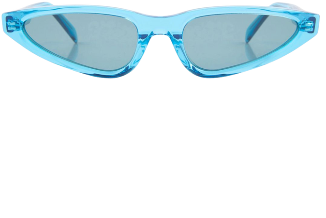 Cat Eye Sunglasses in Blue - Celine Eyewear | Mytheresa