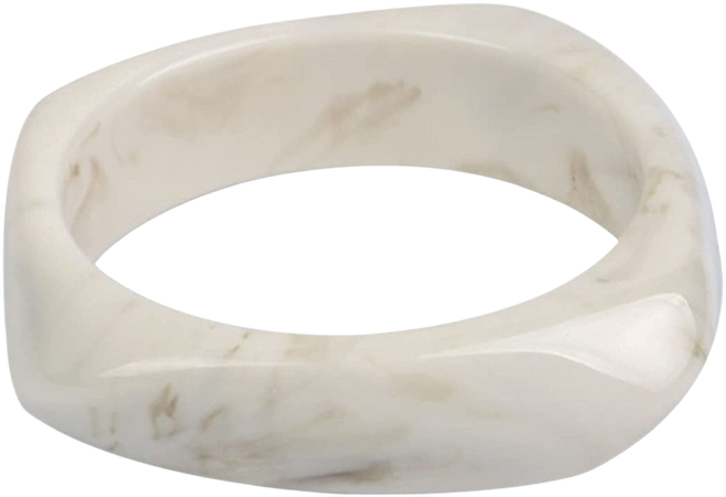 Amazon.com: Resin Irregular Bangle Wrap Bracelet Colorful for Women Girl Jewelry Gifts Geometric Bohemian Holiday Elegant Round Acrylic Bracelet White Black Multicolor-Rose Red: Clothing, Shoes & Jewelry