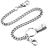 Amazon.com : Wallet Chain, Teskyer 18" Silver Keychain with Both Ends Lobster Clasps and Extra 2 Rings for Keys, Wallet, Jeans Pants, Belt Loop, Purse Handbag-Silver : Office Products