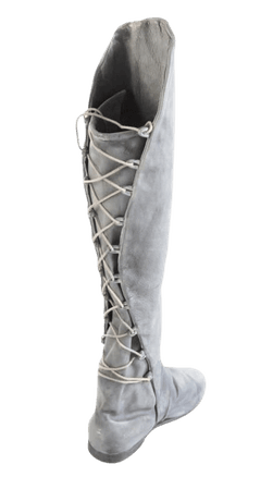 grey boots medieval