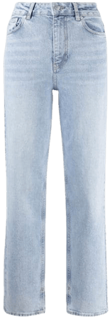 Shop GANNI straight-leg jeans with Express Delivery - FARFETCH