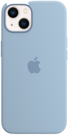 iPhone 13 Silicone Case with MagSafe - Blue Fog - Apple