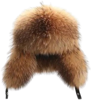 brown fur hat
